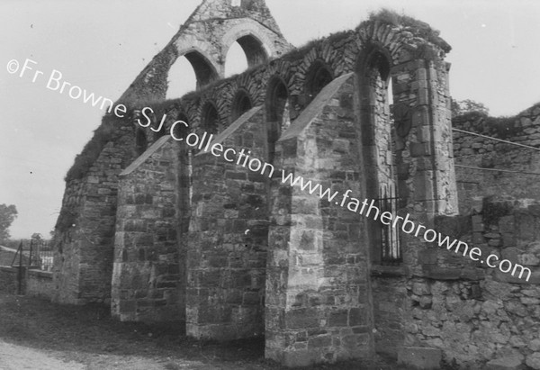 FRANCISCAN FRIARY N.LANCETS WITH MODERN BUTRESSES